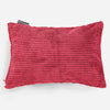 Rectangular Scatter Cushion Cover 35 x 50cm - Pom Pom Pastel Red 01