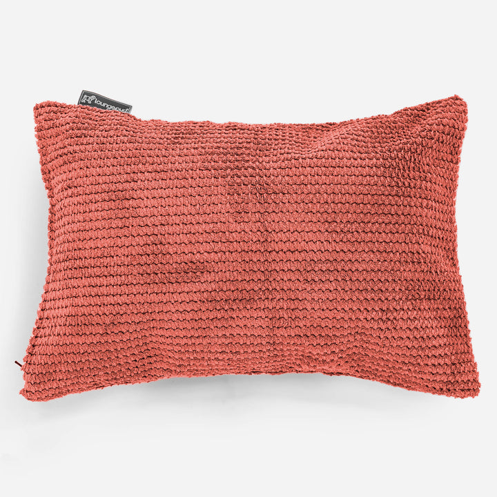 Rectangular Scatter Cushion Cover 35 x 50cm - Pom Pom Pumpkin Orange 01