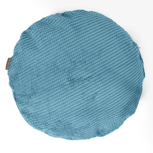 Round Scatter Cushion Cover 50cm - Pom Pom Aegean