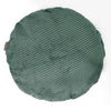 Round Scatter Cushion Cover 50cm - Pom Pom Moss Green 01
