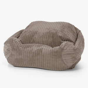Sabine Bean Bag Armchair - Cord Dovetail Grey