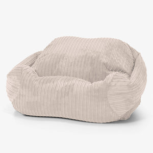 Sabine Bean Bag Armchair - Cord Ivory