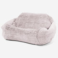 Faux Fur Rabbit Dusty Pink