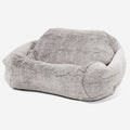 Faux Fur Rabbit Light Grey