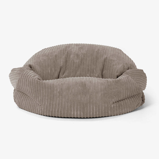 Sabine Bean Bag Sofa - Cord Dovetail Grey 02