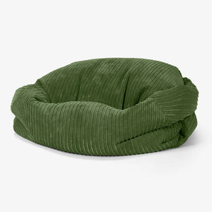 Sabine Bean Bag Sofa - Cord Forest Green
