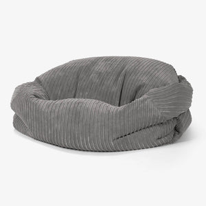 Sabine Bean Bag Sofa - Cord Graphite Grey