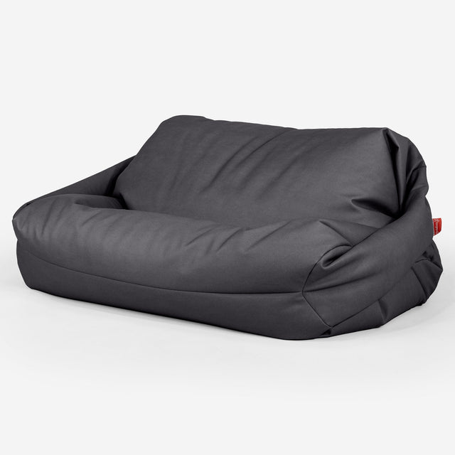 Sabine Bean Bag Sofa Replacement Cover - Vegan Leather 01
