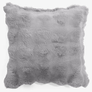 Scatter Cushion Cover 47 x 47cm - Bubble Faux Fur Grey