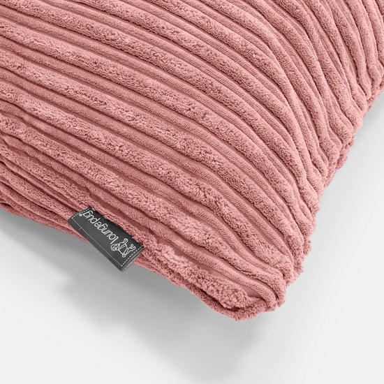 Scatter Cushion Cover 47 x 47cm - Cord Peach 03