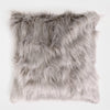 Scatter Cushion Cover 47 x 47cm - Mongolian Fur Grey
