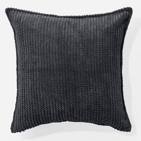 Scatter Cushion Cover 47 x 47cm - Pom Pom Black 01
