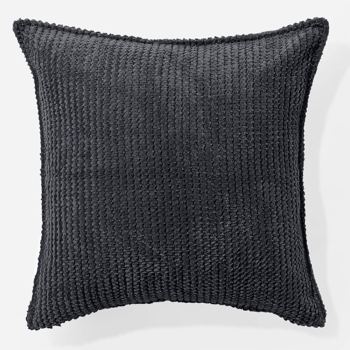 Scatter Cushion Cover 47 x 47cm - Pom Pom Black 01