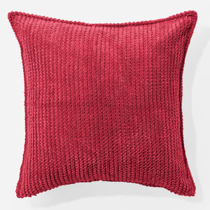 Scatter Cushion Cover 47 x 47cm - Pom Pom Pastel Red