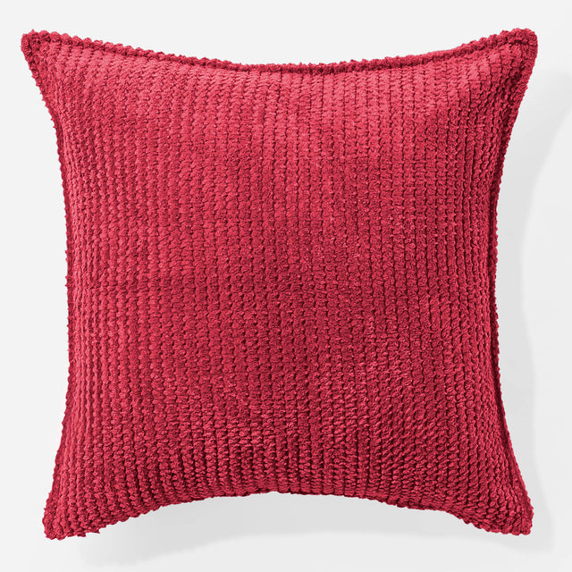 Scatter Cushion Cover 47 x 47cm - Pom Pom Pastel Red 01