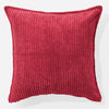 Scatter Cushion Cover 47 x 47cm - Pom Pom Pastel Red 01