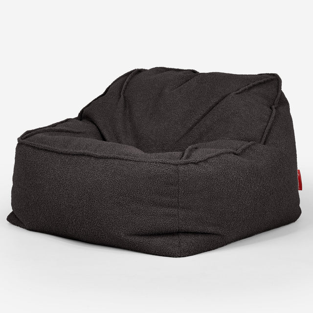 Sloucher Bean Bag Chair Replacement Cover - Boucle 01