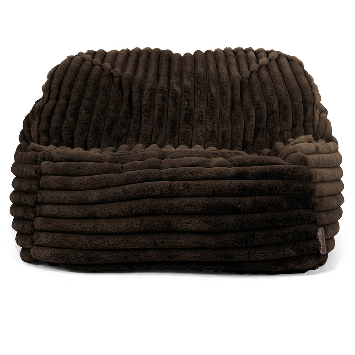 Slouch Chair Code Lounge Pug Sloucher Bean Bag Chair Ultra Plush Cord Sable Large ...