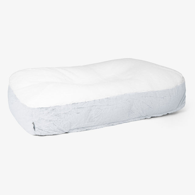 Sloucher XL Dog Bed Replacement Cover - Fluffy Faux Fur Rabbit 01