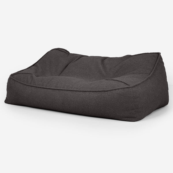 Sloucher Bean Bag Sofa Replacement Cover - Boucle 01