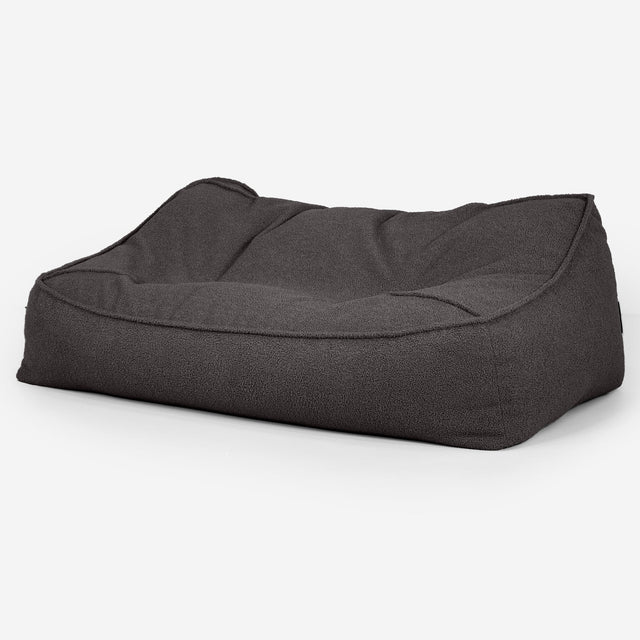 Sloucher Bean Bag Sofa Replacement Cover - Boucle 01