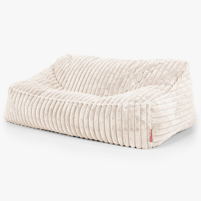 Sloucher Bean Bag Sofa Replacement Cover - Ultra Plush Cord 01