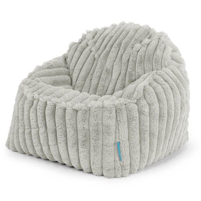 Sloucher Child's Bean Bag 2-6 yr - Ultra Plush Cord Sage Green 01