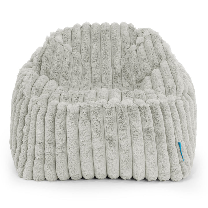 Sloucher Child's Bean Bag 2-6 yr - Ultra Plush Cord Sage Green 02
