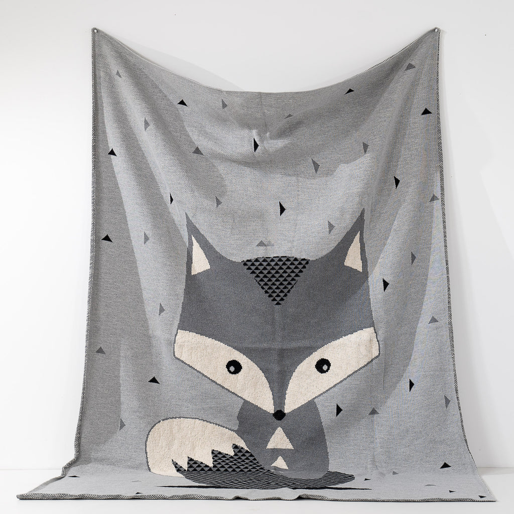 Fox throw blanket online