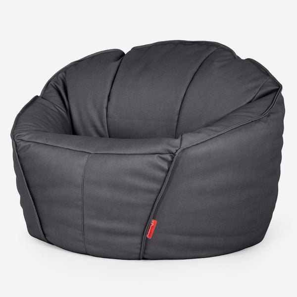 Ultimate Classic Gaming Bean Bag Chair Replacement Cover - Vegan Leather 01