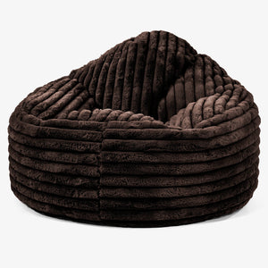 Archi Bean Bag Chair - Ultra Plush Cord Sable