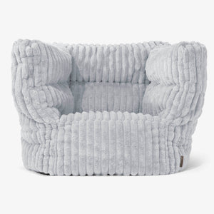 Albert Bean Bag Armchair 2.0 - Ultra Plush Cord Duck Egg Blue