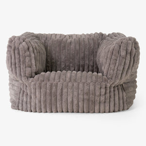 Albert Bean Bag Armchair - Ultra Plush Cord Minky