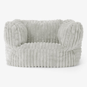 Albert Bean Bag Armchair - Ultra Plush Cord Sage Green