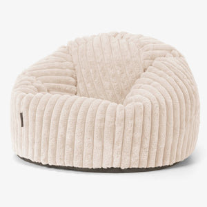 Classic Bean Bag Chair - Ultra Plush Cord Cream