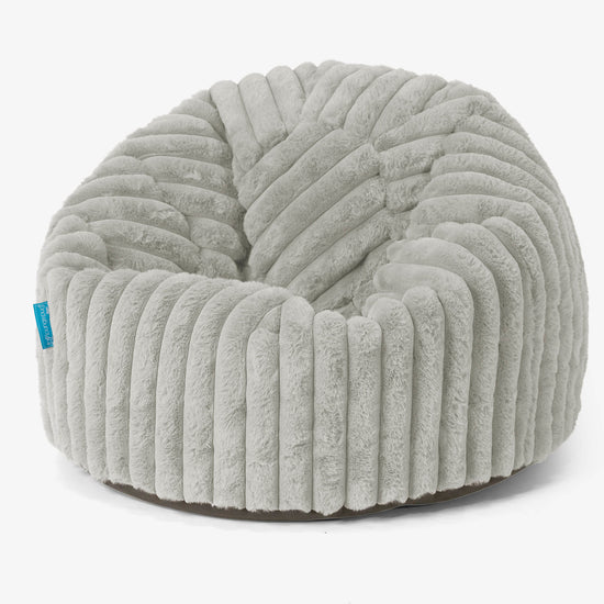 Classic Kids Bean Bag Chair 1-5 yr - Ultra Plush Cord Sage Green 01