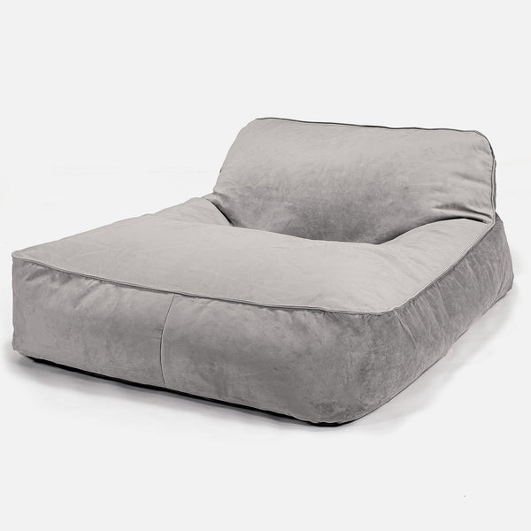Double Day Bed Bean Bag Replacement Cover - Velvet 01