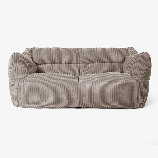 Victor Sofa Bean Bag - Cord Dovetail Grey 01