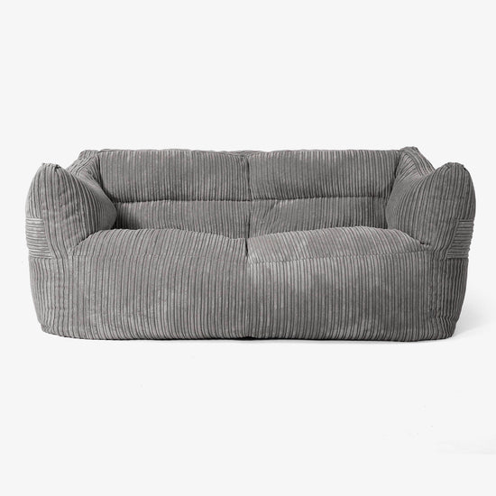 Victor Sofa Bean Bag - Cord Graphite Grey 01