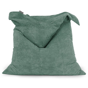 XL Pillow Bean Bag - Pom Pom Emerald Green