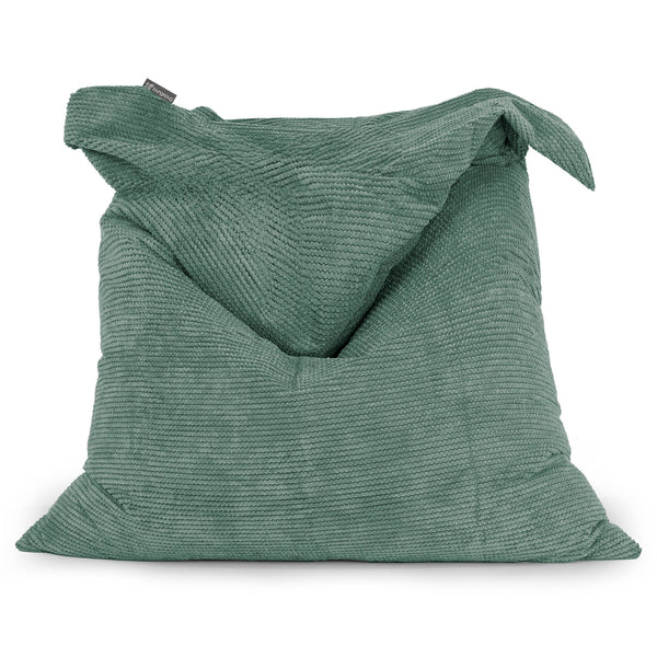 XL Pillow Bean Bag - Pom Pom Emerald Green 01