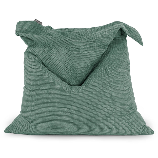 XL Pillow Bean Bag - Pom Pom Emerald Green 01
