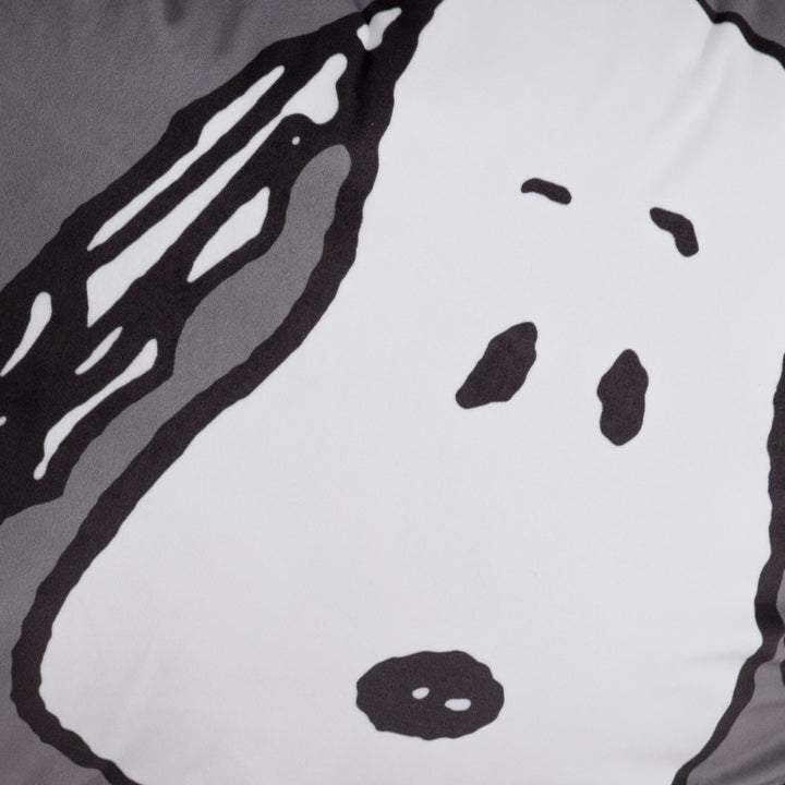 Snoopy High Back Support Cuddle Cushion - Big Face 02