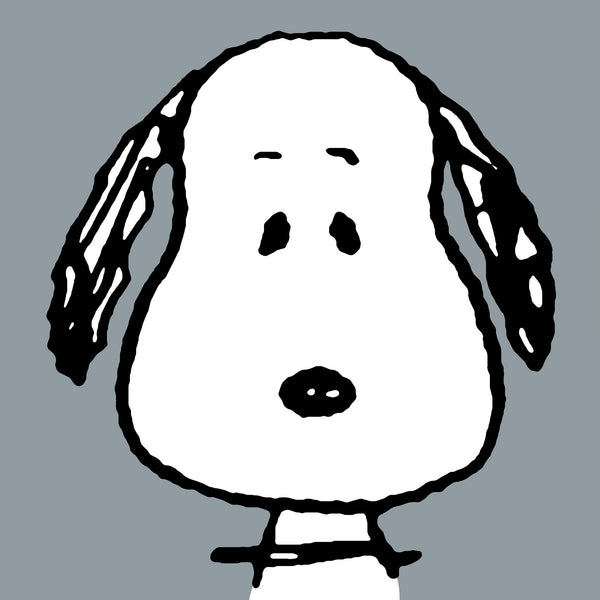 Snoopy High Back Support Cuddle Cushion - Big Face Fabric Close-up Image