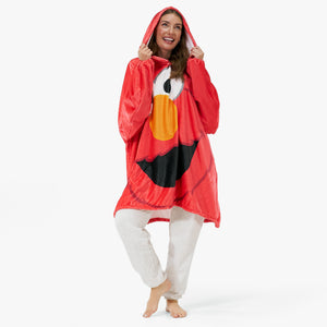 Oversized Adult Hoodie Blanket - Elmo