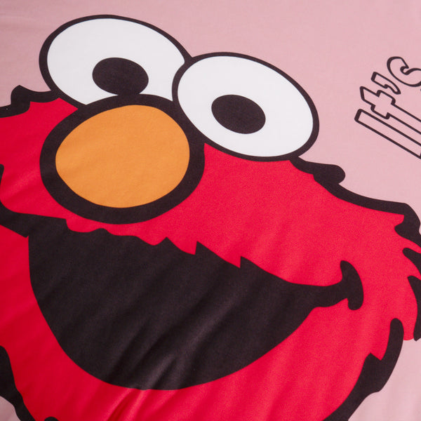 Flexforma Adult Bean Bag Chair - It's Elmo Fabric Close-up Image