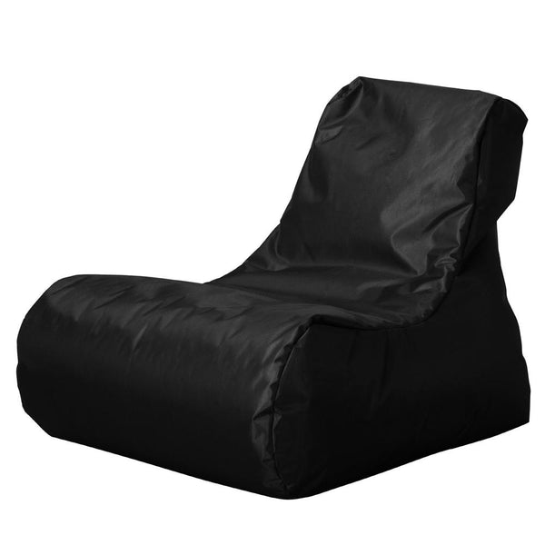 Children's Outdoor Lounger Beanbag - SmartCanvas™ Black 01