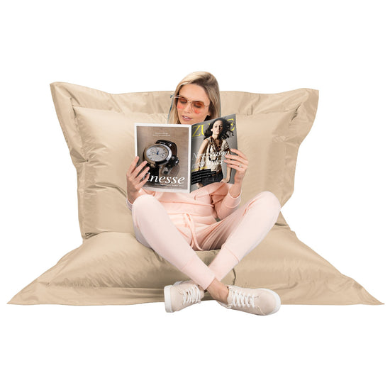 XXL Giant Outdoor Bean Bag - SmartCanvas™ Beige 01