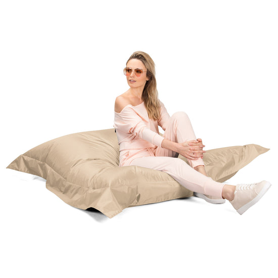XXL Giant Outdoor Bean Bag - SmartCanvas™ Beige 02