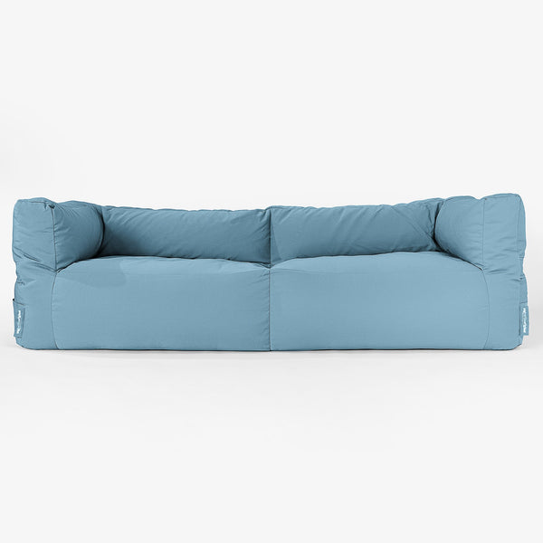 SoleiStorm™ Ultra 2000 h+ 3 Seater Sofa Outdoor Bean Bag - Olefin Baby Blue 01